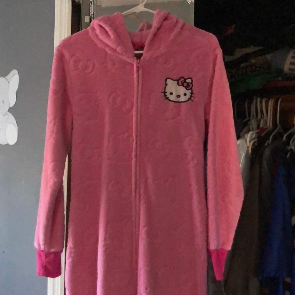 Hello Kitty Onesie Pajama with Hoodie